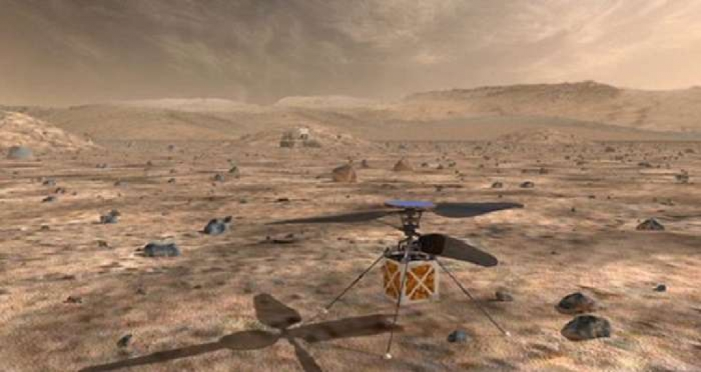 В NASA разработали мини-вертолет для Марса