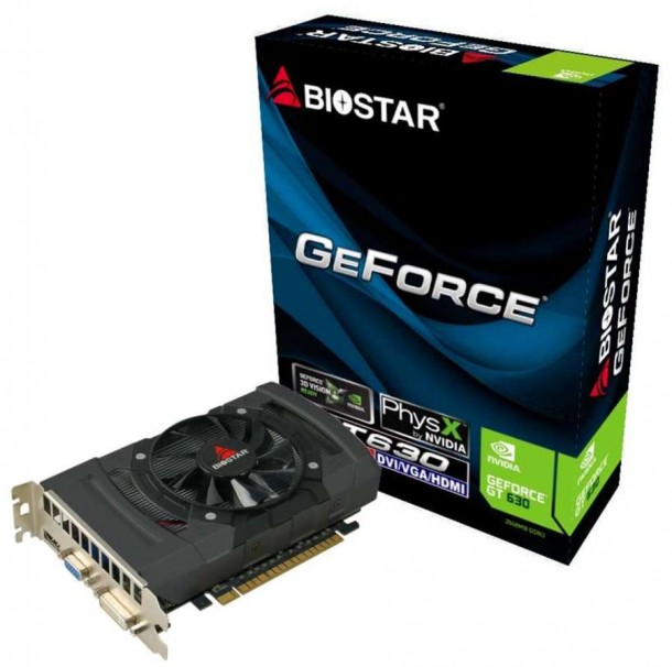 Biostar расширяет ассортимент видеокарт GeForce