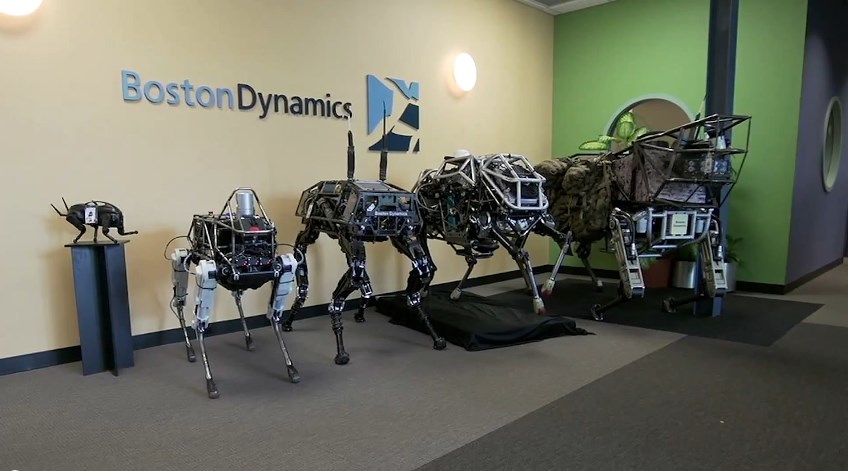 Роботы Boston Dynamics.